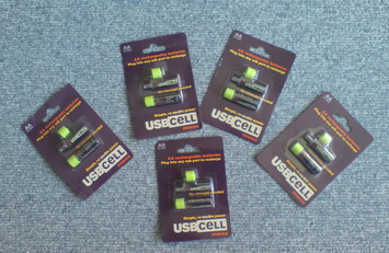 5 packages of USBCell